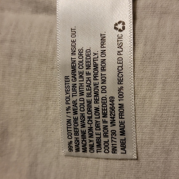 5/$10 Cat & Jack size XXL (18) oatmeal color long sleeve cotton & polyester NWT - Picture 8 of 8